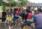 Satgas Yonif 645/GTY Gelar Komsos dengan Warga Kampung Ampera